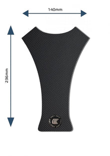 Eazi-Grip Black Centre Tank Pads PRO "Style B"