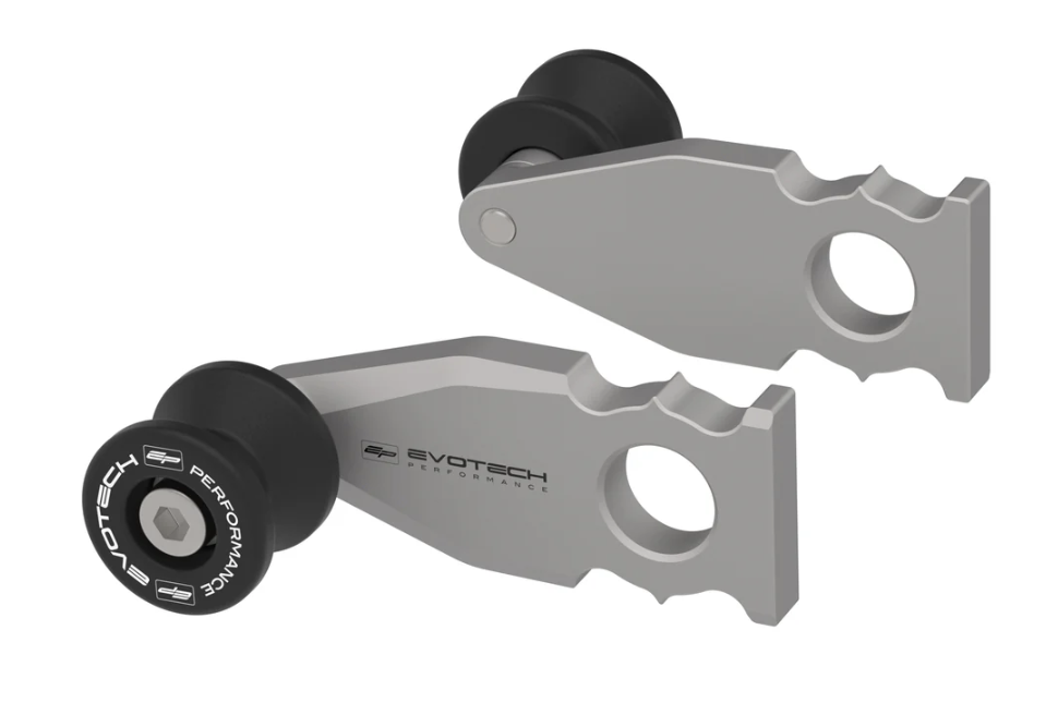 Evotech Stand Chain Adjuster Blocks for Honda CB 650 R / CBR 650 R 2019-2026