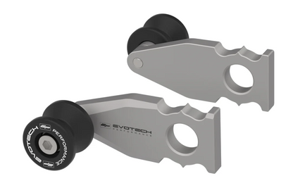 Evotech Stand Chain Adjuster Blocks for Honda CB 650 R / CBR 650 R 2019-2026