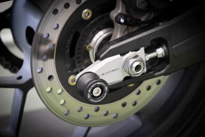 Evotech Stand Chain Adjuster Blocks for Honda CB 650 R / CBR 650 R 2019-2026