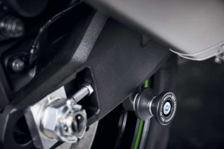 Evotech Paddock Stand Bobbins for Kawasaki Z H2 2020-2025