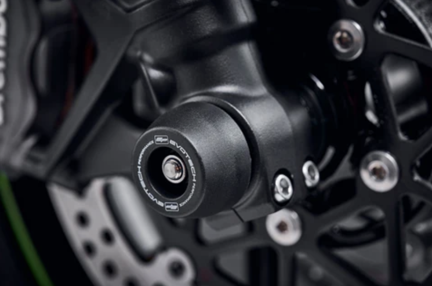 Evotech Front Spindle Bobbins for Kawasaki Z H2 2020-2025