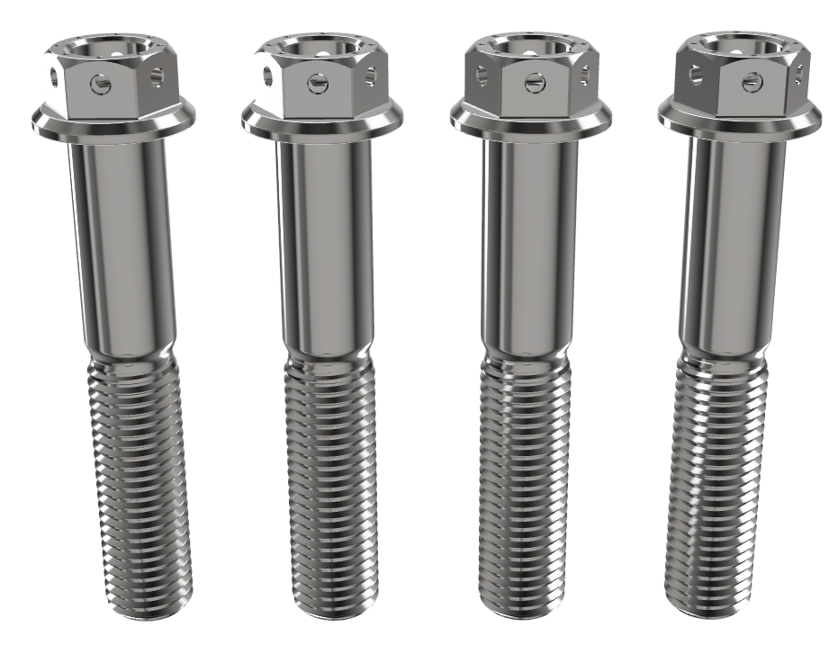 Evotech Caliper Bolt Set (Race) for Kawasaki ZX-6R 2024-2026