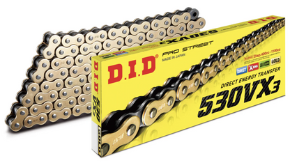 DID VX3 Gold Chain 530