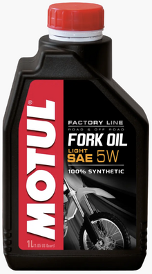Motul Fork Oil Expert Light 5W 1000ml for Motorcycles suspension shocks
