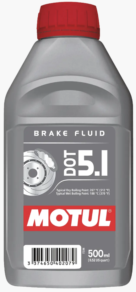 Motul Brake Fluid DOT 5.1 500ml for Motorcycle Brake Fluid