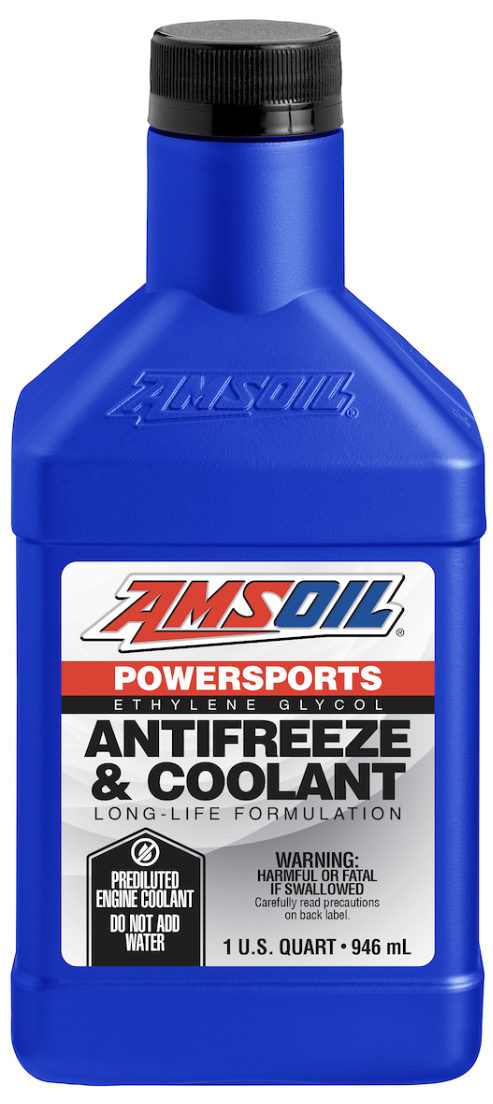 Amsoil Motorcycle Coolant Powersports 1Qt
