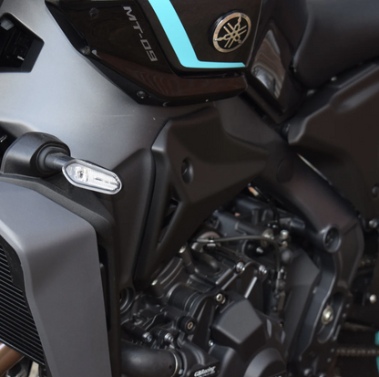 Pyramid Front Infill Panels Matte Black for Yamaha MT-09 '24+