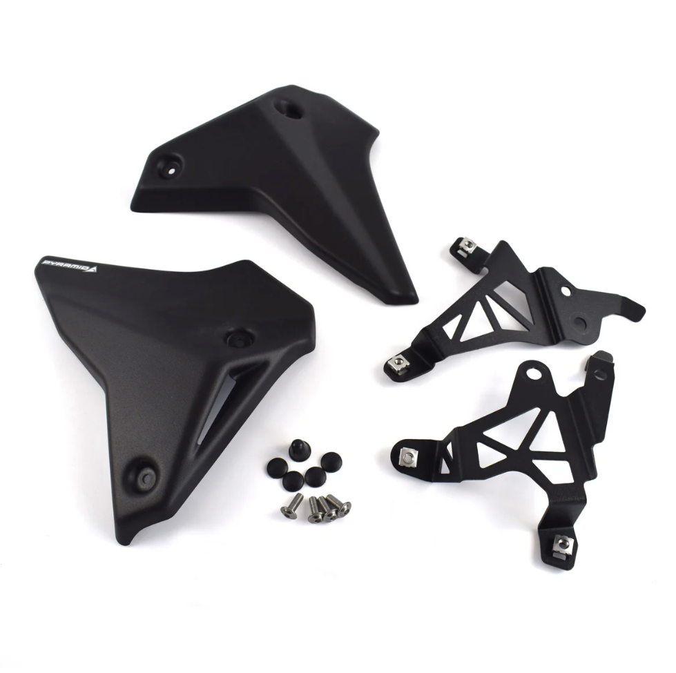 Pyramid Front Infill Panels Matte Black for Yamaha MT-09 '24+