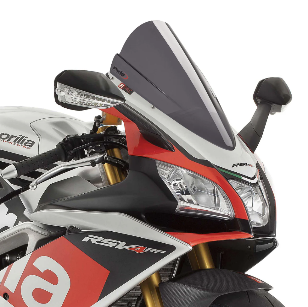 Puig Windshield (Smoked) for 2020 Aprilia RSV4 1100 Factory