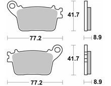 SBS Rear Brake Pads 834LS