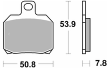 SBS Rear Brake Pads 730LS