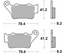 SBS Rear Brake Pads 675LS