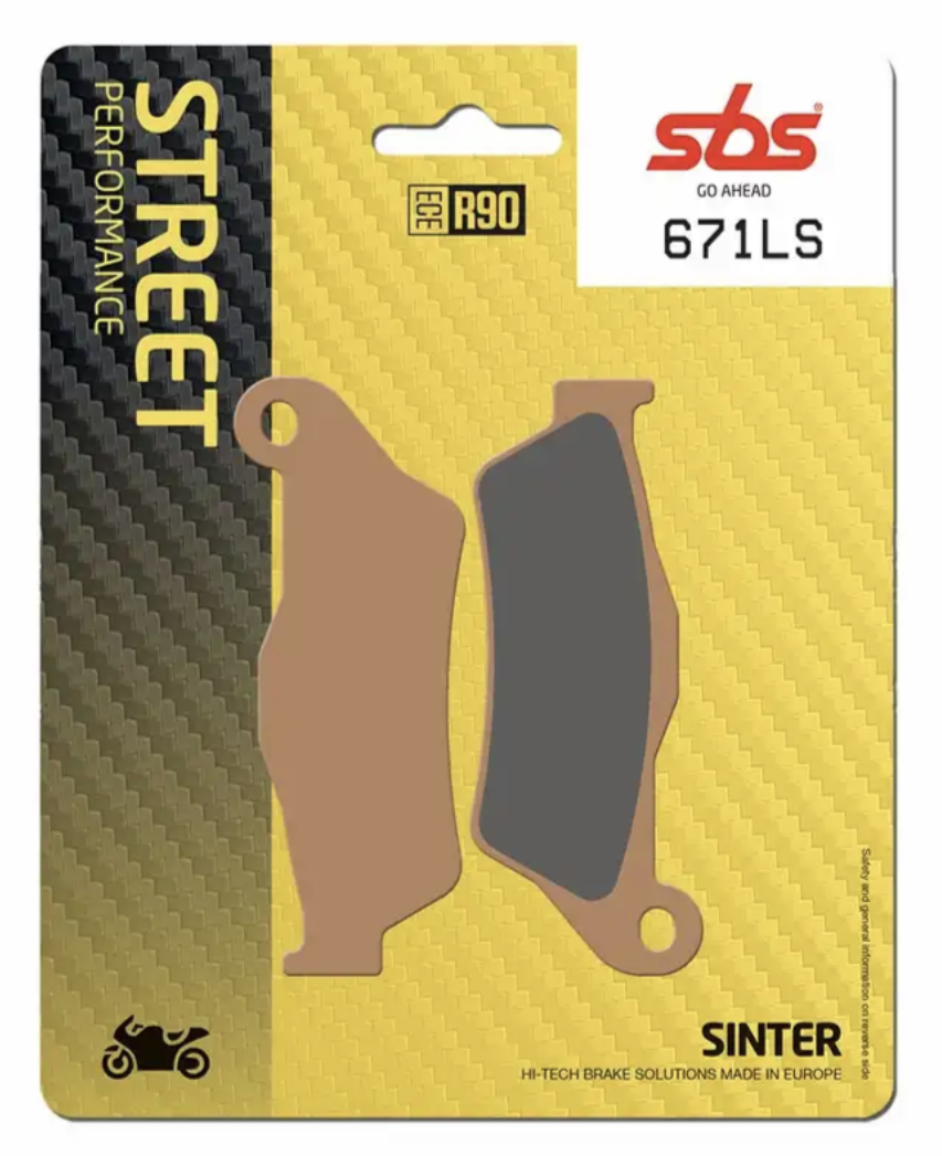 SBS Rear Brake Pads 671LS