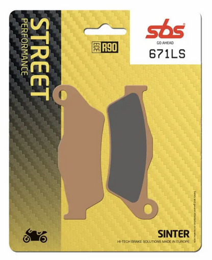 SBS Rear Brake Pads 671LS