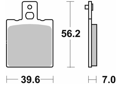 SBS Rear Brake Pads 519LS