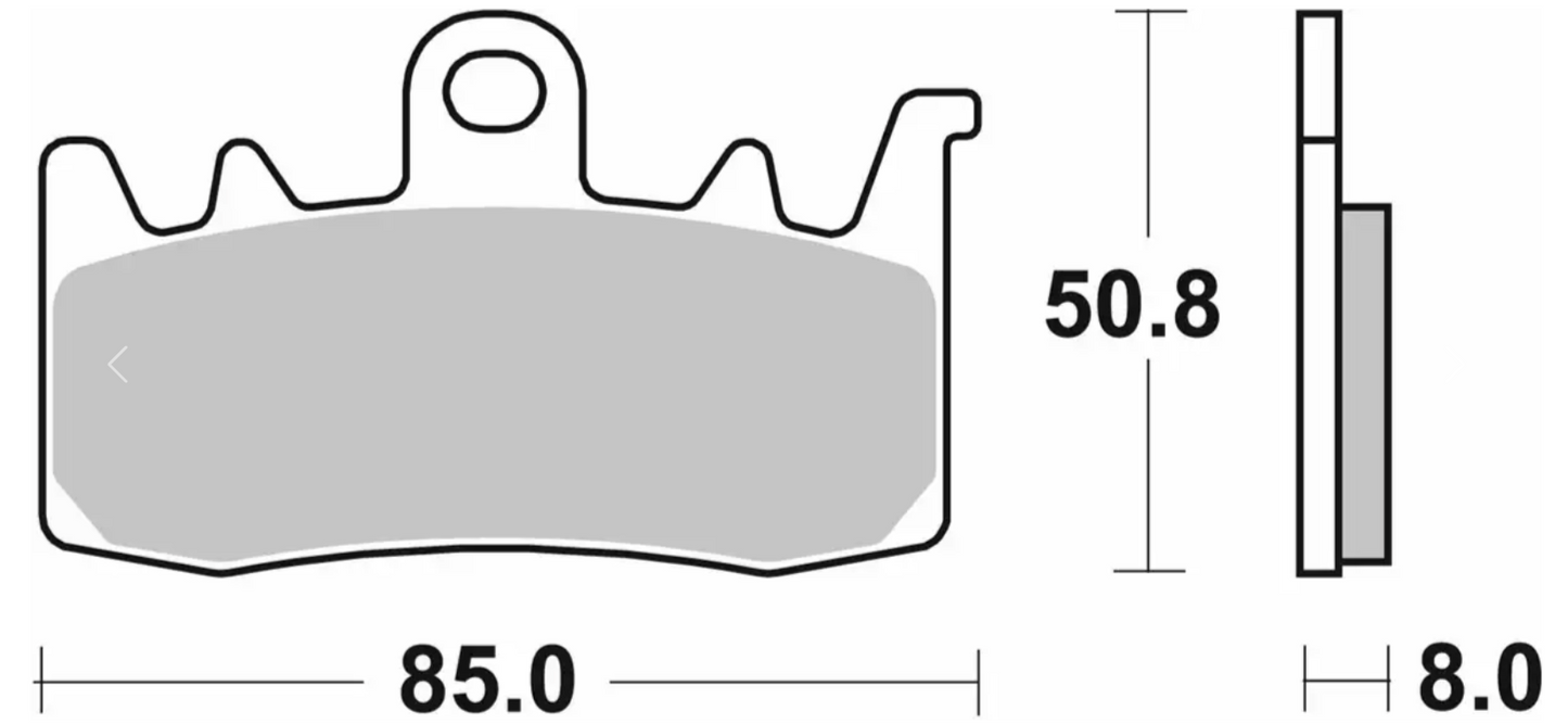 SBS Front/Rear Brake Pads 900RST