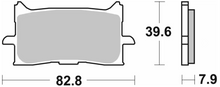 SBS Front Brake Pads 940HS