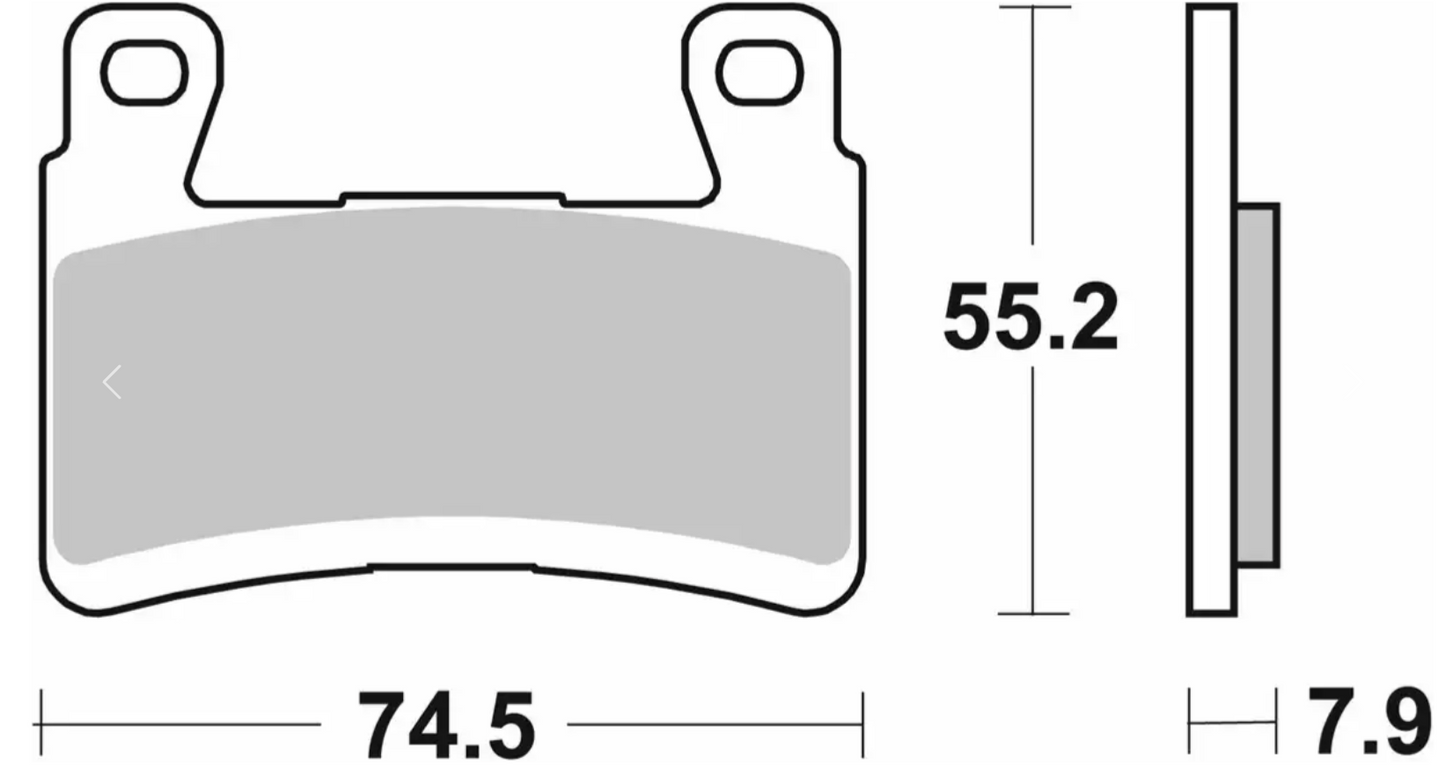 SBS Front Brake Pads 894RST