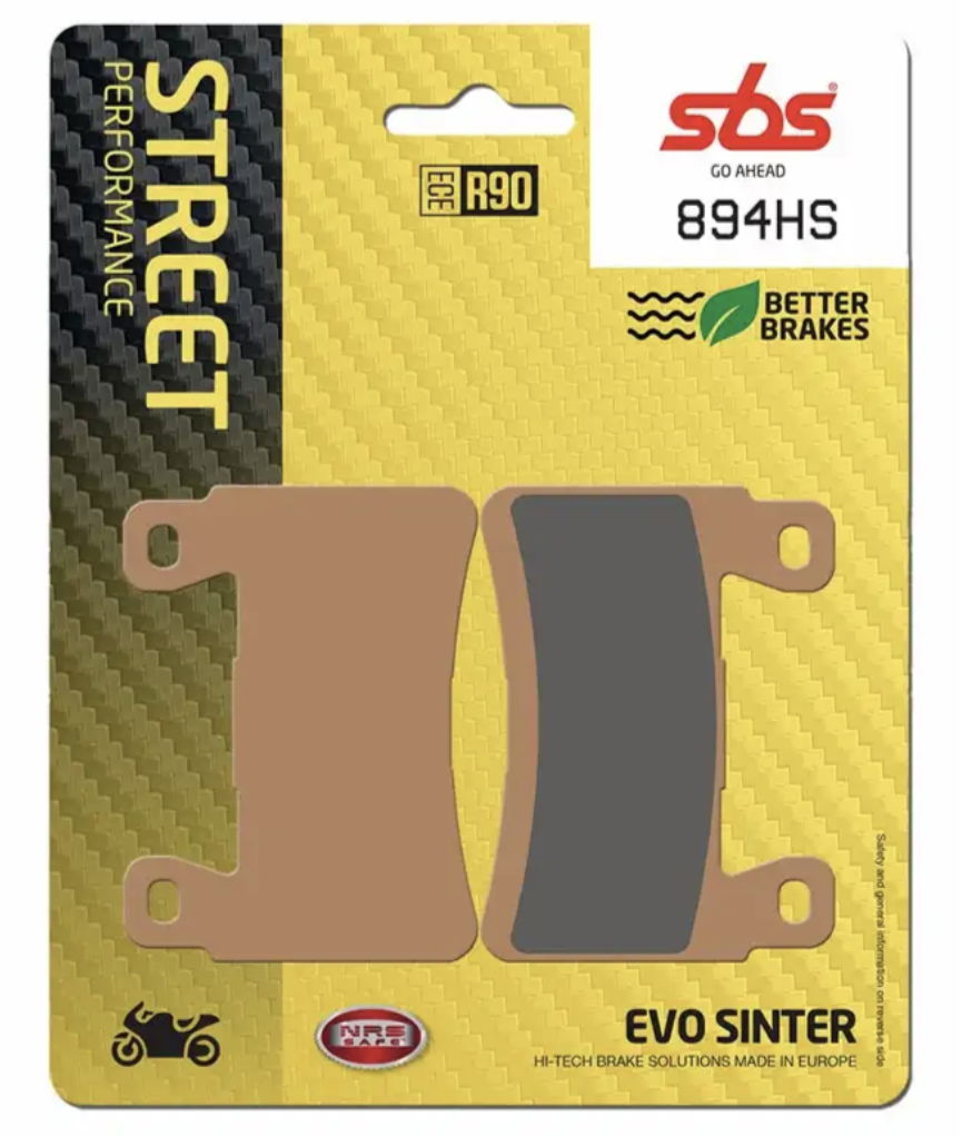 SBS Front Brake Pads for 2019 Kawasaki ZX-6R