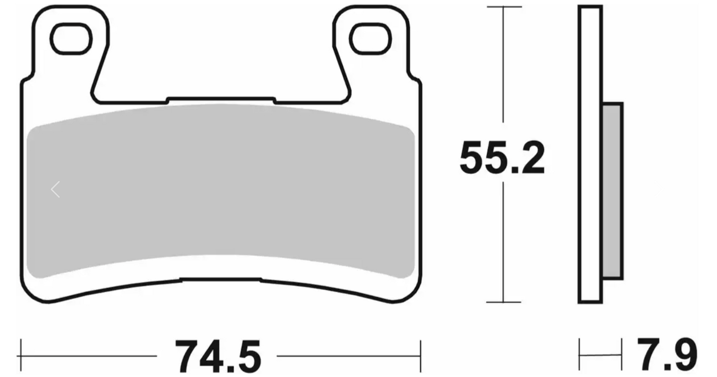 SBS Front Brake Pads 894DC