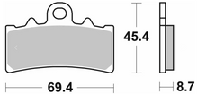 SBS Front Brake Pads 877RS