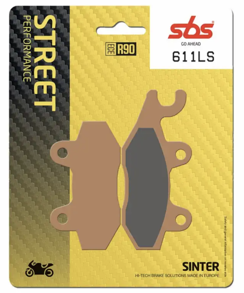 SBS Rear Brake Pads for Triumph Speed Triple R 2017