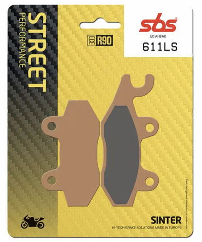SBS Rear Brake Pads for Triumph Speed Triple R 2017