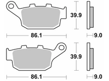 SBS Rear Brake Pads for CB650 2025
