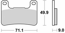 SBS Front Brake Pads for 2015 Kawasaki ZX-10R