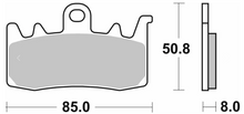 SBS Front Brake Pads 900HS