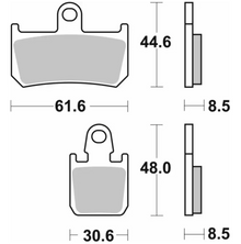 SBS Front Brake Pads 839HS