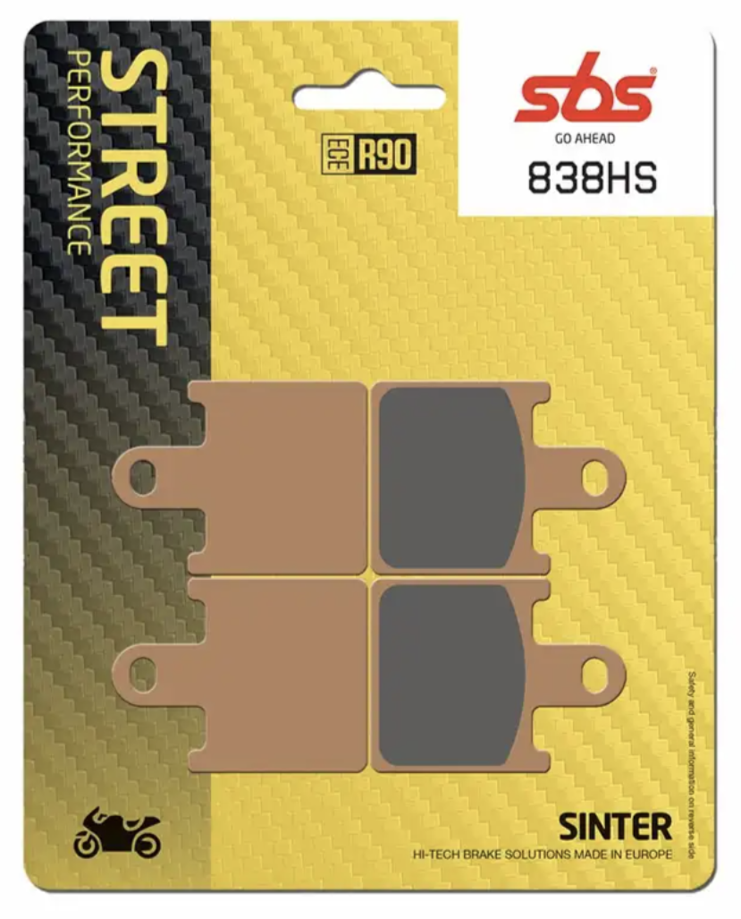 SBS Front Brake Pads 838HS