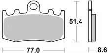 SBS Front Brake Pads 796HS