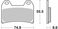 SBS Front Brake Pads 706RST