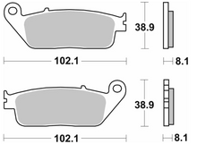 SBS Front Brake Pads 627RS