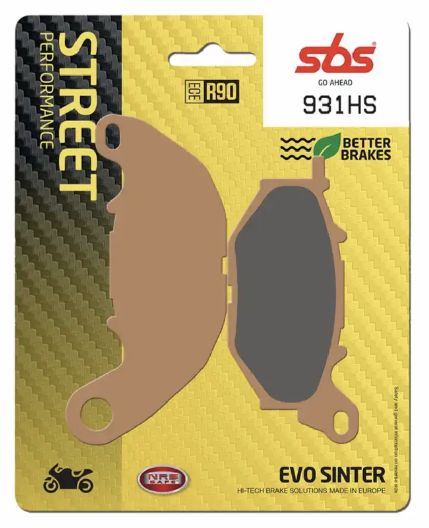 SBS Brake Front Pads 931HS