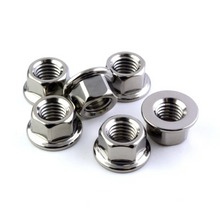 R&G Titanium Sprocket Nuts M1OX1.25 (6-pieces set)