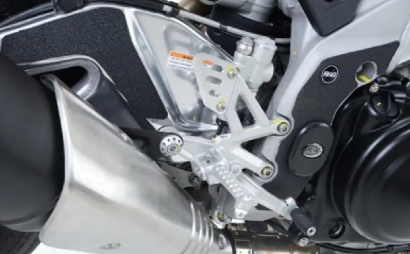 R&G Boot Guard Kit for Aprilia RSV4 2009-2020