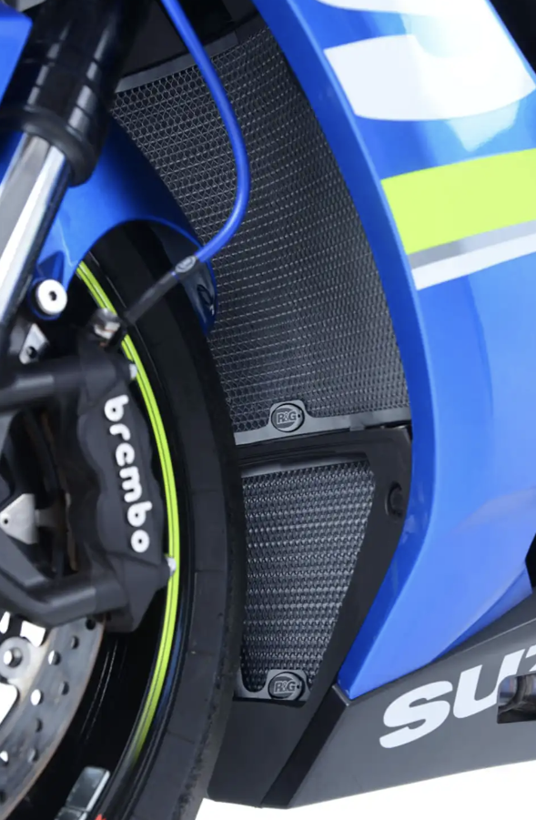 R&G Radiator Guard and Oil Cooler Guard for Suzuki GSX-R1000 2017-2024 / GSX-R1000R 2017-2024