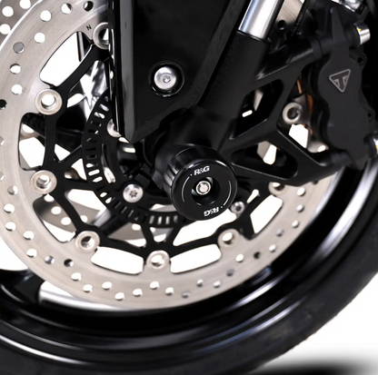 R&G Fork Protector Trident Street Triple '13-'16, Trident 660 '21, RX '15, R/S/RS '17+,Dayt 675/Moto2 675 '13