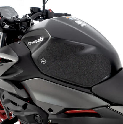 R&G Tank Traction Grip (Black 2 grip kit) for Kawasaki Ninja 500 / 400 / 250 / Z400 / Z250 / Z500 2018-2026