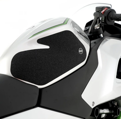 R&G Tank Traction Grip (Black 2 grip kit) for Kawasaki Ninja 500 / 400 / 250 / Z400 / Z250 / Z500 2018-2026