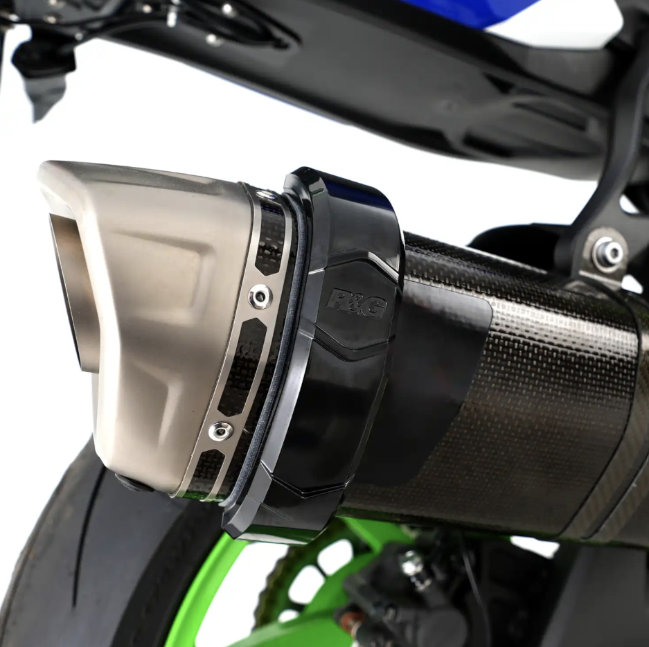 R&G Hexagonal (Akrapovic Style) Exhaust Protector (Can Cover)