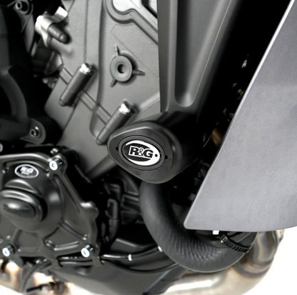 R&G Crash Protectors - Aero Style for Yamaha MT-09 (SP) '21-, Yamaha Tracer 9 (GT)'21-'24 & XSR-900 '22-'24, Yamaha MT-09 '24+