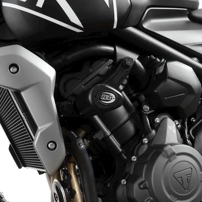 R&G Aero Crash Protectors Black for Triump Trident 660 2021-2026