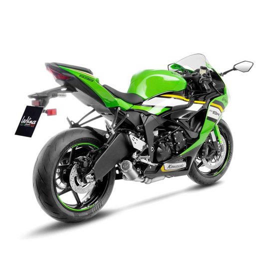 Leo Vince CORSA S TITANIUM Slip-on Exhaust for Kawasaki ZX-6R 2024 - 2026