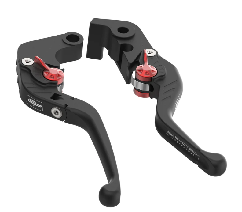Evotech Evo Folding Clutch and Short Brake Lever Set - Kawasaki Ninja ZX-4RR 40th Anniversary Edition ( 2024+ )