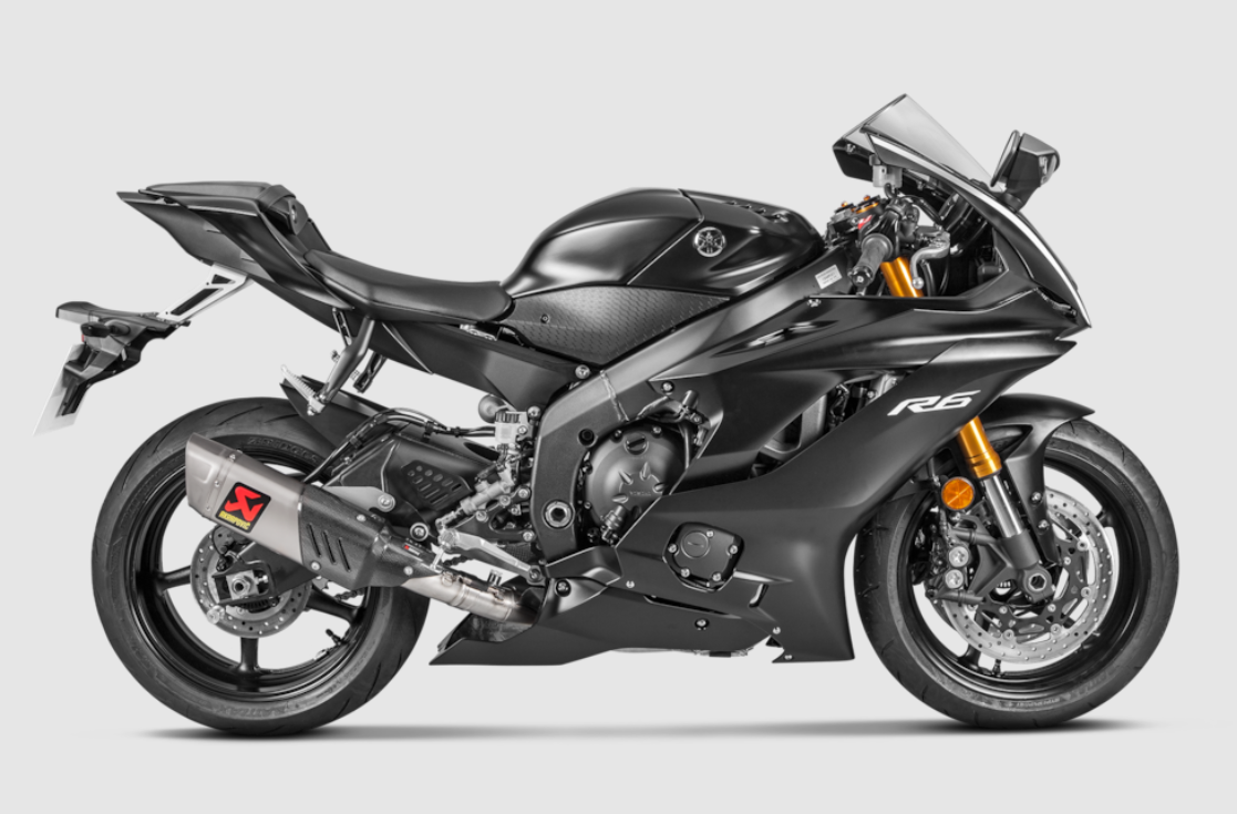 Akrapovic Full Exhaust for Yamaha R6 2017 - 2020 Racing Line (Titanium)