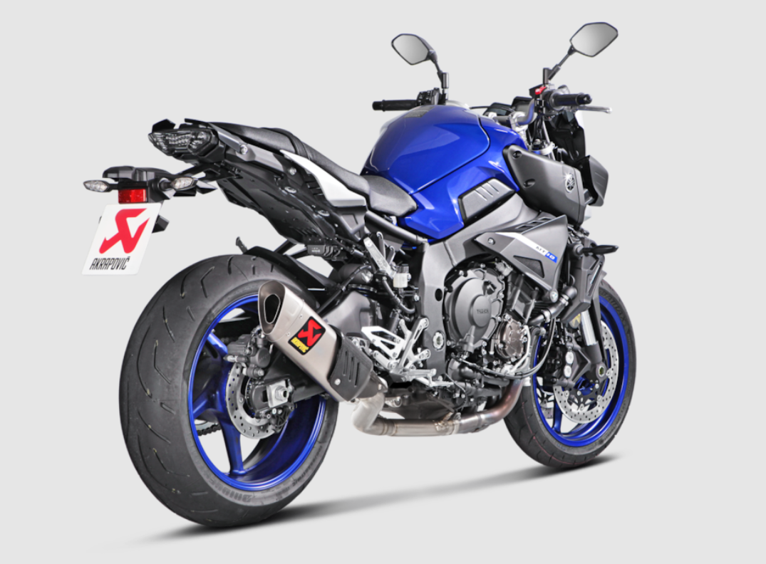 Akrapovic Link Pipe Exhaust for Yamaha MT10 2015-2020 (Titanium)